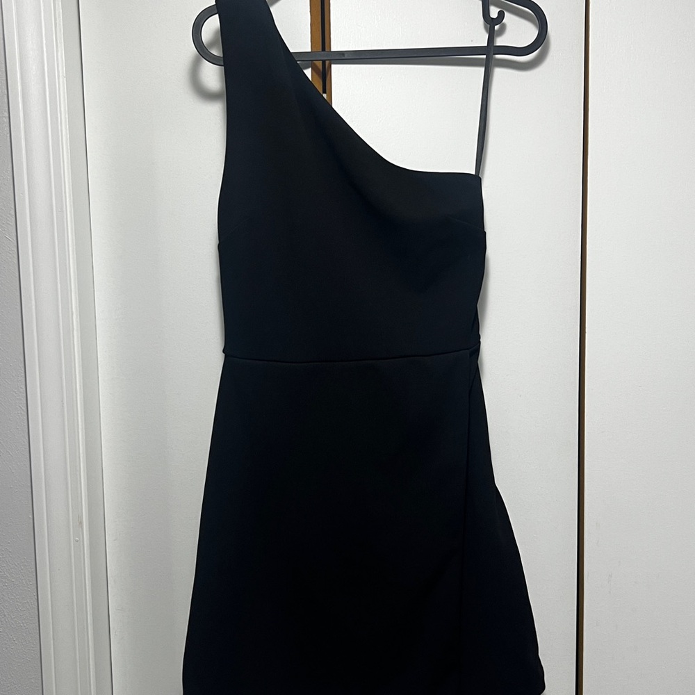 She + Sky Black Dress